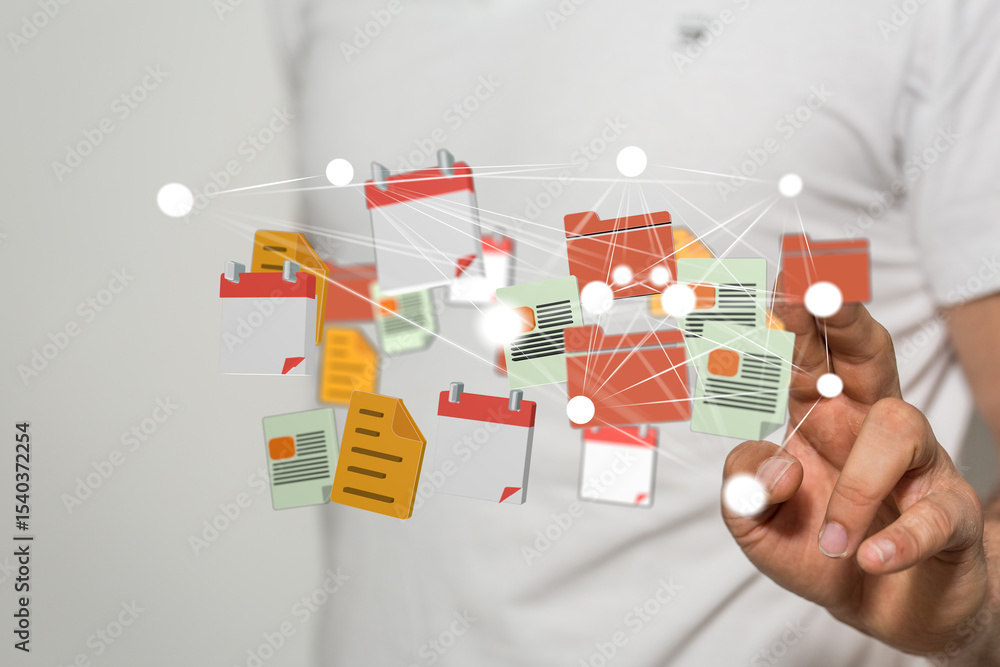 Poster Optimize your workflow with efficient file management.  Improve organization and productivity.
