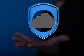 Ensuring secure cloud storage.  Protect your data with robust security measures.