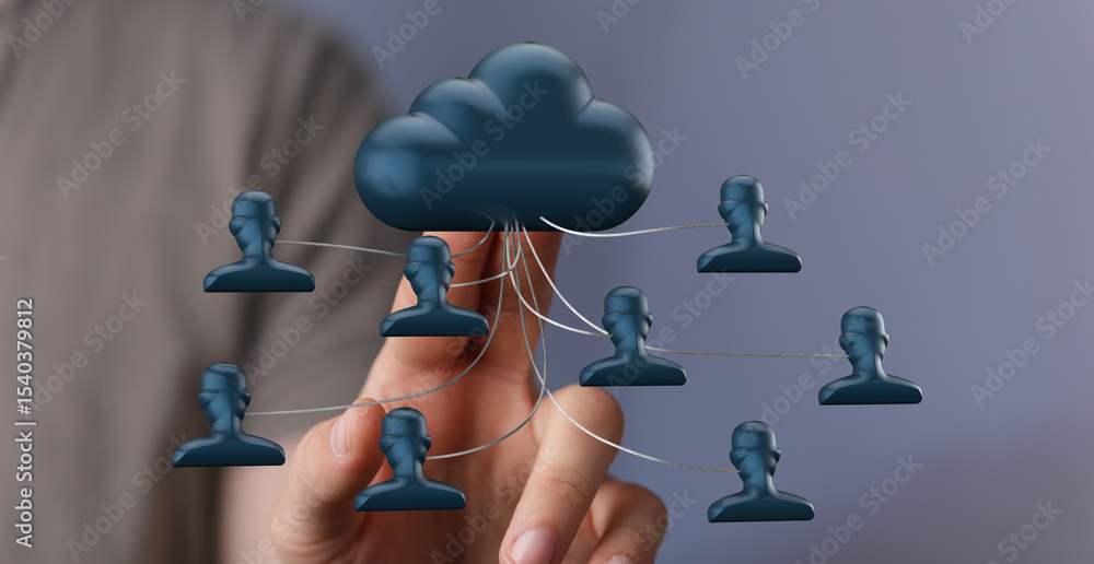 Poster Boost team productivity with secure cloud solutions.  Efficient data sharing and collaboration tools.