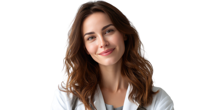 Radiant Caregiver: A portrait of a kind and compassionate health worker, exuding warmth and trust, ready to extend a helping hand and provide comfort.