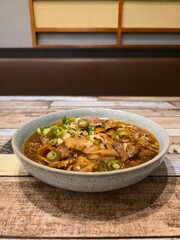 Bowl of Stir-fried Beef Hor Fun