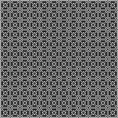 black and white seamless pattern