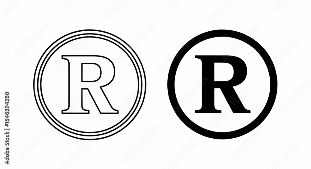 Poster this high-quality vector image features two stylized letter 