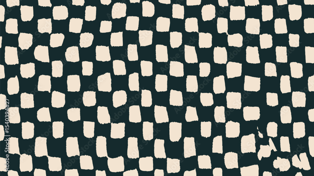 Poster abstract squares form pattern on dark backdrop simple arrangement design detail