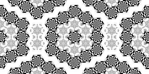 Seamless Transparent Art Deco Geometric Pattern for Background Layout Template