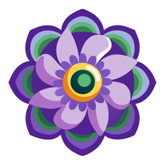 flower vector icon