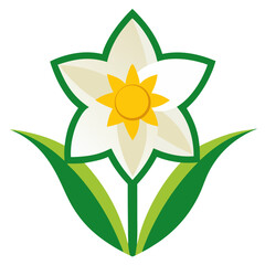 flower vector icon