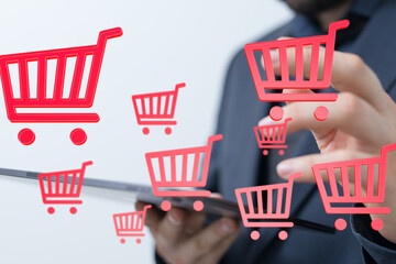 Boost your online sales with this image. Ideal for e-commerce, digital marketing, and online...