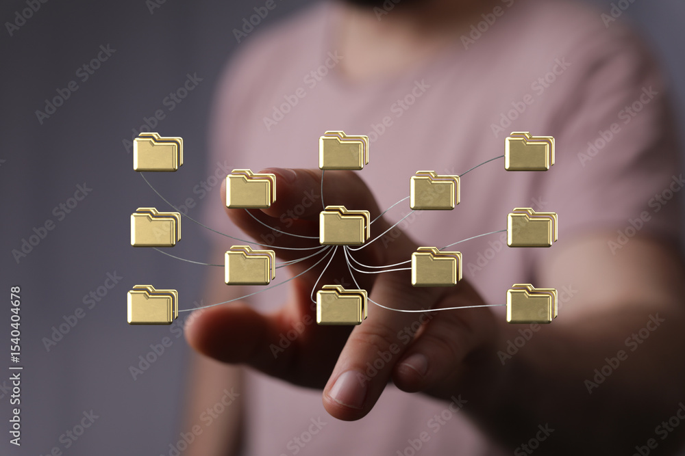 Aufkleber Secure file sharing, cloud storage, and data management solutions for efficient teamwork.