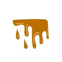 melted chocolate liquid