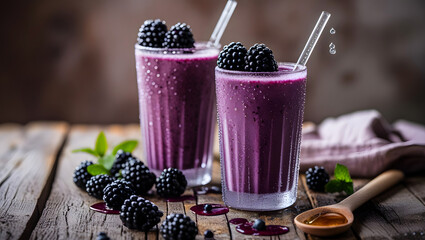 blackberry smoothie 5