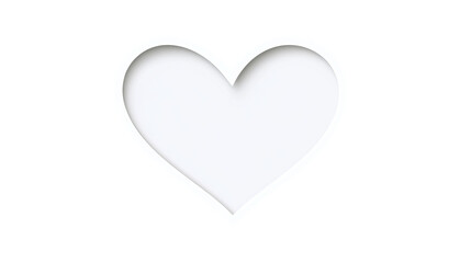 heart shape sticker is displayed with its shadow on isolated background! - high quality heart shape sticker is displayed with its shadow on isolated b