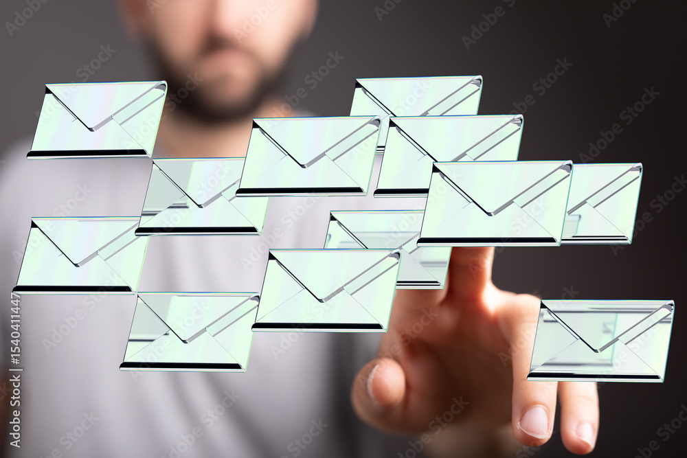 Fototapete efficiently handle numerous emails. improve inbox management and boost productivity.