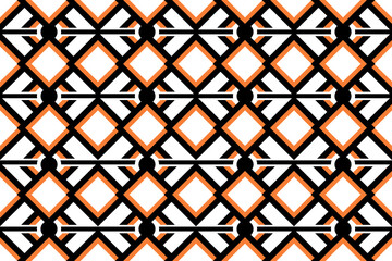 seamless pattern with geometric shapes