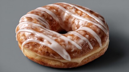 Delicious glazed donut bakery food photography indoor close-up sweet treat