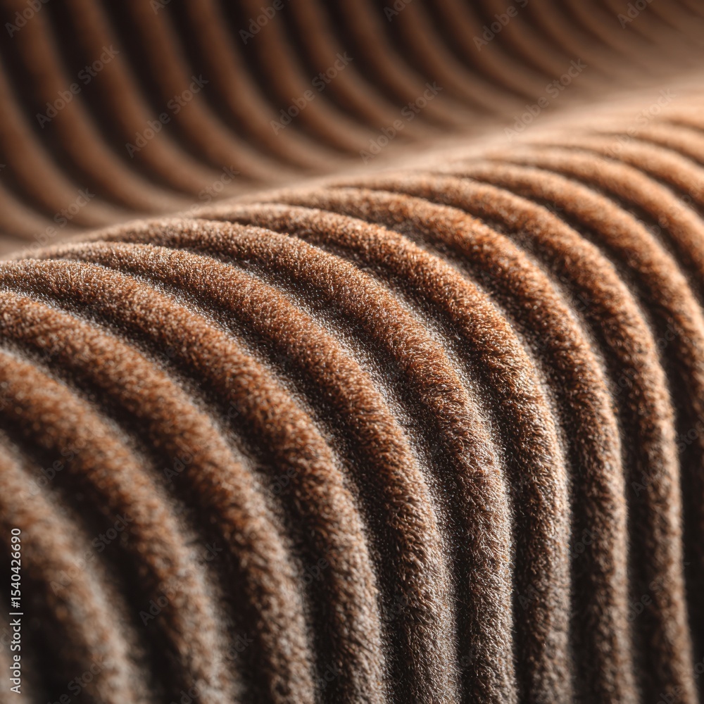 Poster intricate patterns of corduroy ridges create visual rhythm and texture in subtle neutral tones