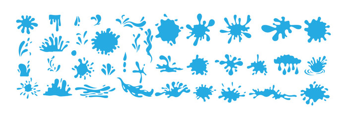 High-Quality Water Splash Vector – Abstract Liquid Design. Victor illustration eps 10