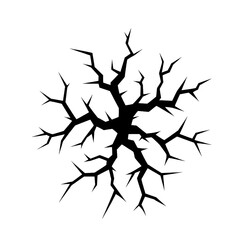 crack, black and white, image, vector, wallpaper