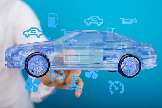 Modern car maintenance & repair.  See how digital tech improves auto service. - Powered by Adobe