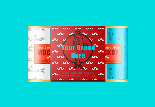 Cans Packaging Mockup
