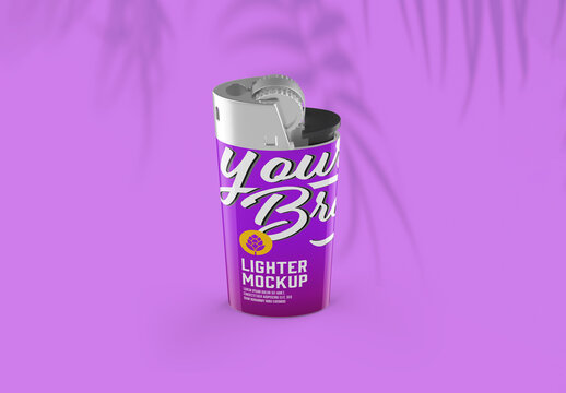 Minimal Lighter Mockup