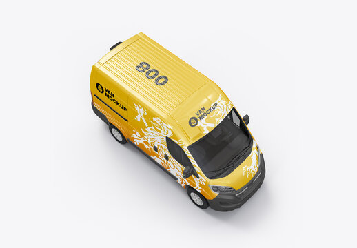  Cargo Van Mockup
