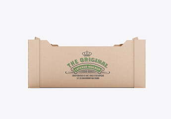 Cardboard Box Mockup