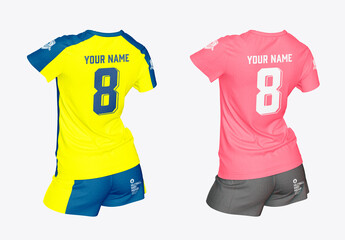 Women’s Volleyball Kit Mockup