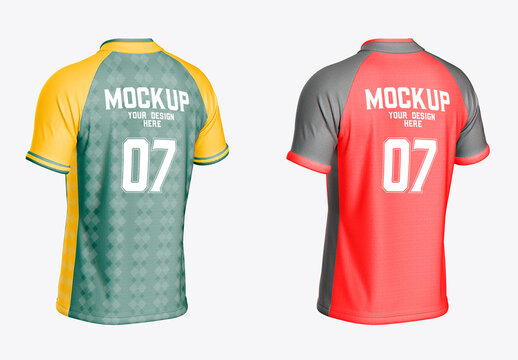 Rugby Jersey Mockup