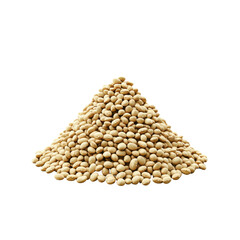 Fototapeta premium Heap of Soybeans, Close-Up View of Organic Soybeans