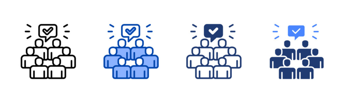 Majority icon sheet multiple style collection