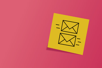 letter. write a letter. send via email. mail. envelope. banner for the web. letter icon. photo....
