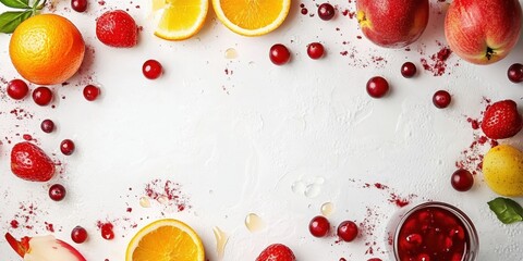 Fresh Fruit Extravaganza: A vibrant assortment of colorful fruits, bursting with freshness and natural goodness, artfully arranged and invitingly showcased.