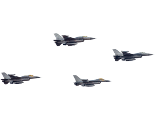 Fighter jet fighter aircraft isolated on white background.