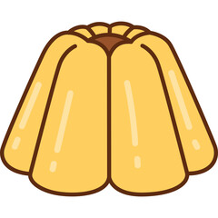 Pudding Jelly Illustration