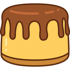 Pudding Jelly Illustration