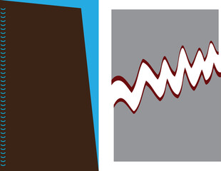 Business Growth Chart Vector Illustration on Abstract Background