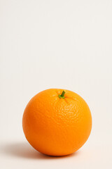Orange isolated against white background 