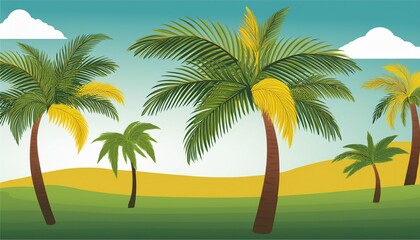 palm tree illustration