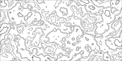 Topographic map background. Geographic abstract patterns grid. Topographic map background geographic line map with seamless ornament design. Geographic mountain contours vector abstract background,