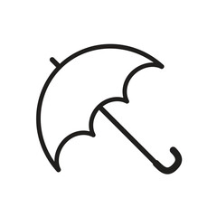 umbrella icon , template, flat, design, vector, illustrations, education, style, trendy, collections