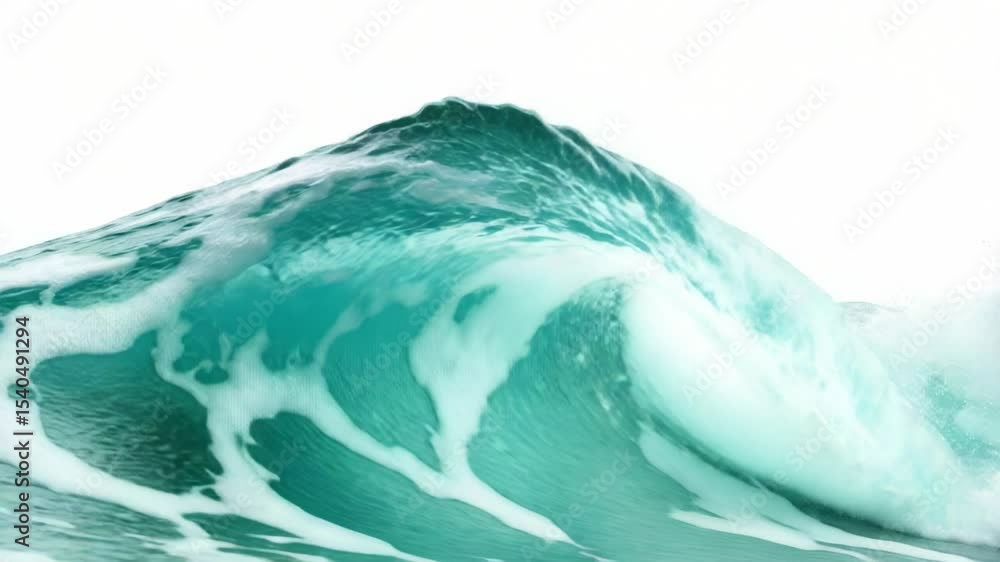 Aufkleber a close-up view of a wave in the ocean
