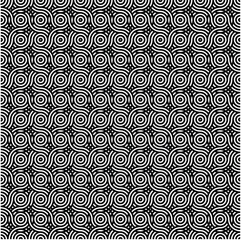 black and white seamless pattern