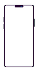 シンプルなスマートフォンのイラスト