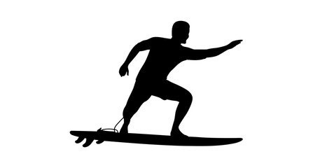 A boy is skating while standing on a skateboard vector.