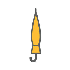 umbrella icon , template, flat, design, vector, illustrations, education, style, trendy, collections