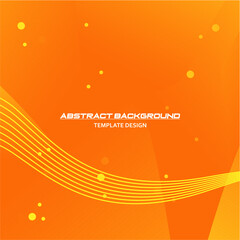 Vector Gradient Background With Abstract Style, Premium Template Design