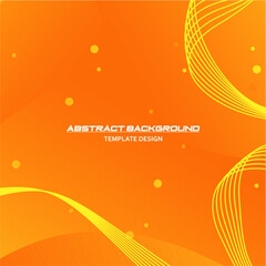 Vector Gradient Background With Abstract Style, Premium Template Design
