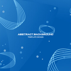 Vector Gradient Background With Abstract Style, Premium Template Design