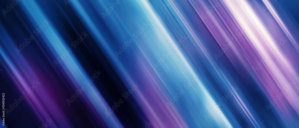Canvas Prints abstract blue and purple diagonal lines background with motion blur effect concept of modern design,